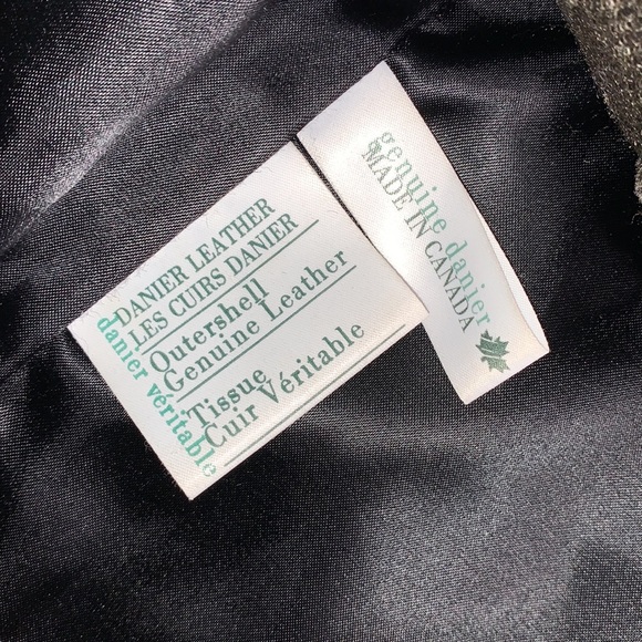 DANIER Leather Jacket w/ removable Sherpa insulation vest & collar - Picture 14 of 14